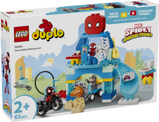LEGO DUPLO Marvel Team Spidey Webquarters 10464L