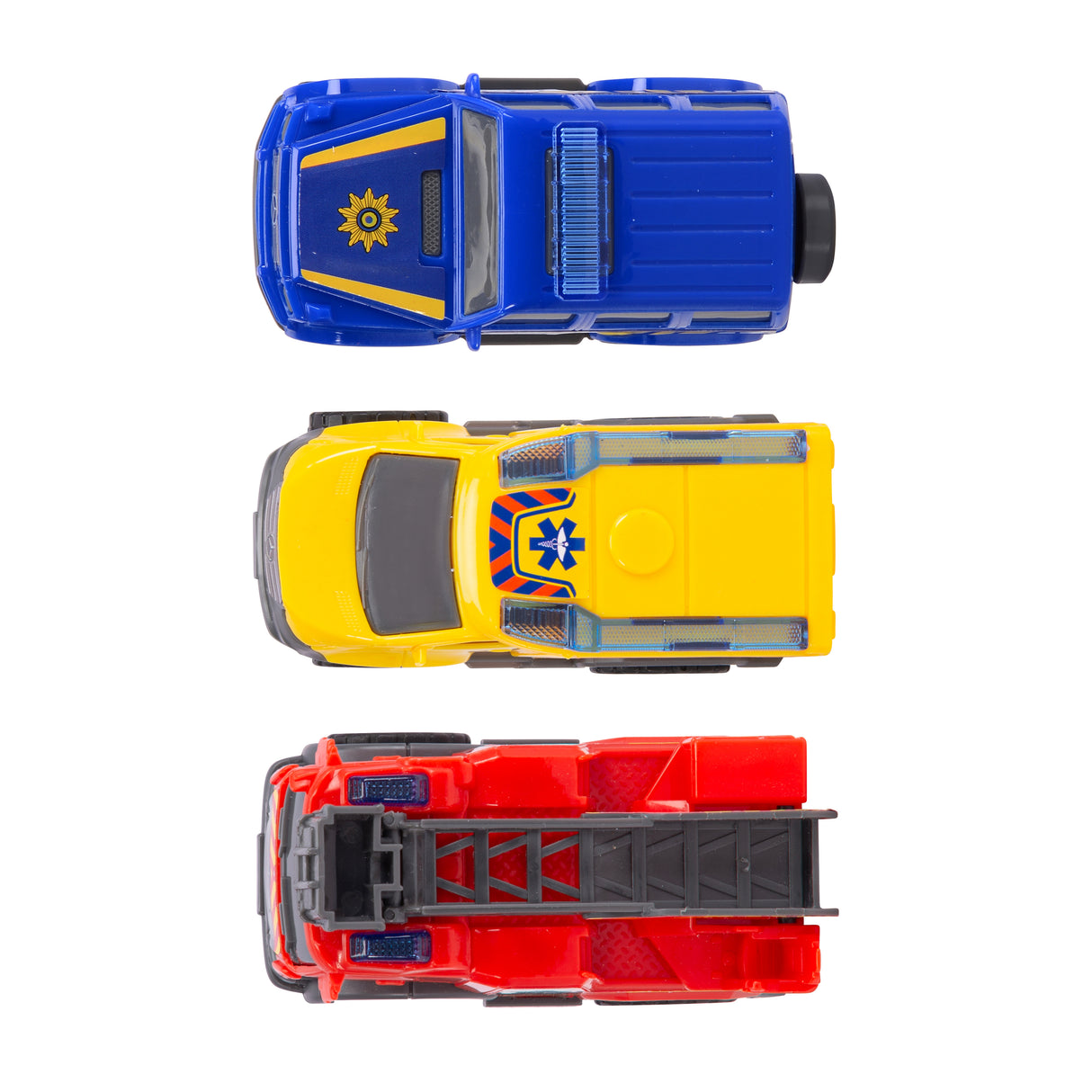 Dickie Toys Micro Rescue Force Set 203712029B