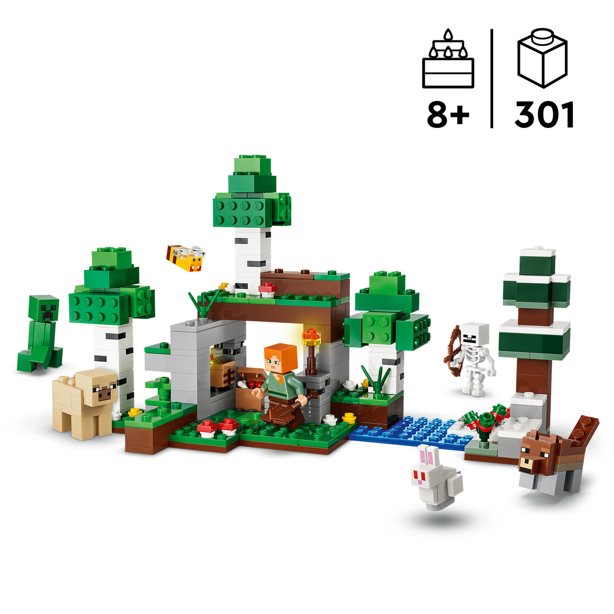 LEGO Minecraft First Night Adventure 21593L