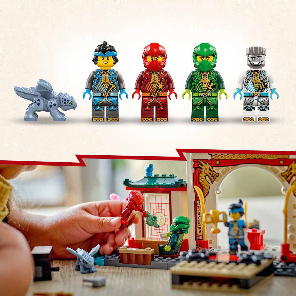 LEGO Ninjago Ninja Spinjitzu Temple 71831L
