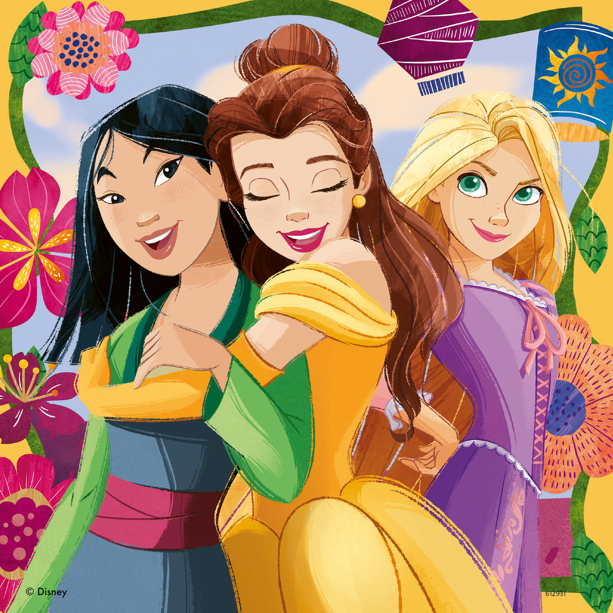 Ravensburger Puzzle 3x49 pc Disney Princesses 12001068V