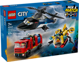 LEGO City Helicopter, Fire Engine & Submarine Remix 60462L