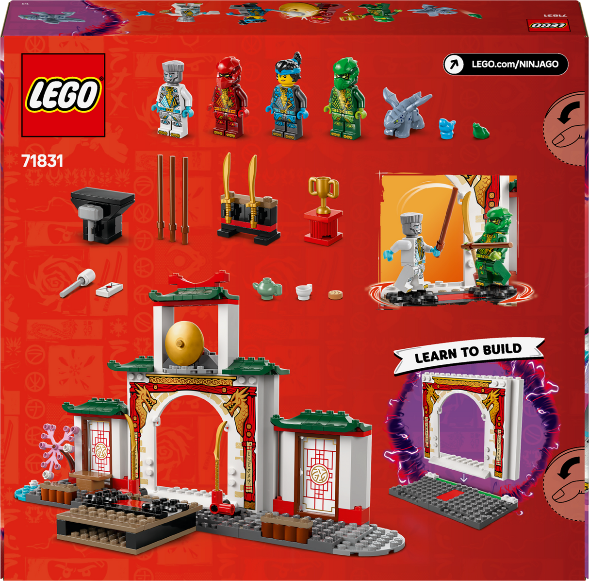 LEGO Ninjago Ninja Spinjitzu Temple 71831L