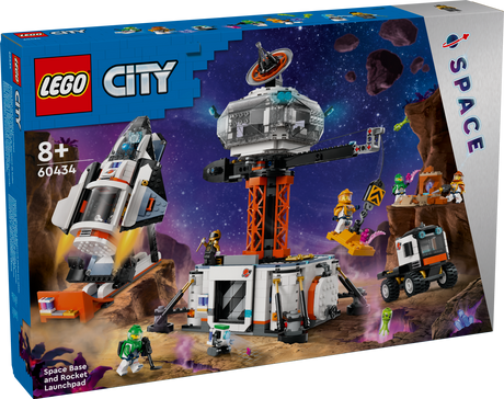 LEGO City Space Base and Rocket Launchpad 60434L