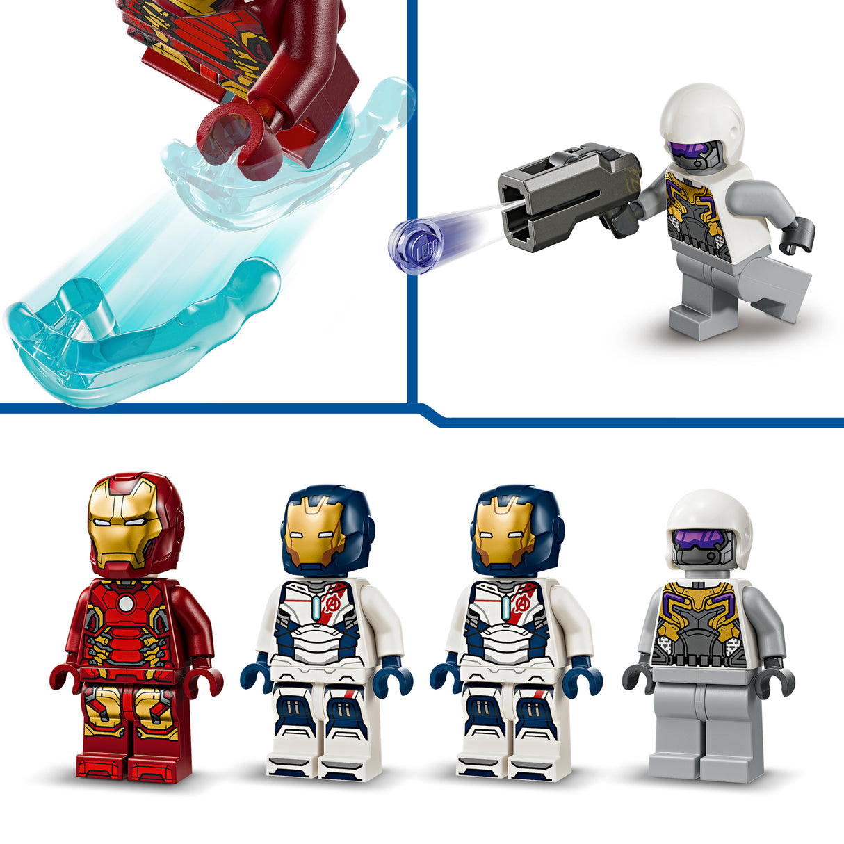 LEGO Super Heroes Iron Man & Iron Legion vs. Hydra Soldier 76288L