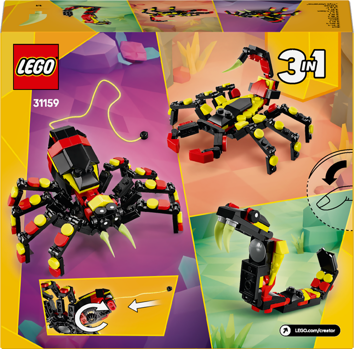 LEGO Creator Wild Animals: Surprising Spider 31159L