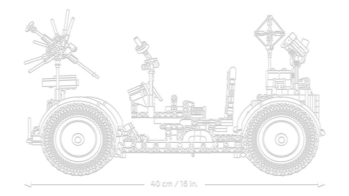 LEGO Technic NASA Apollo Lunar Roving Vehicle - LRV 42182L