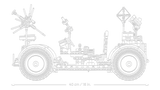 LEGO Technic NASA Apollo Lunar Roving Vehicle - LRV 42182L
