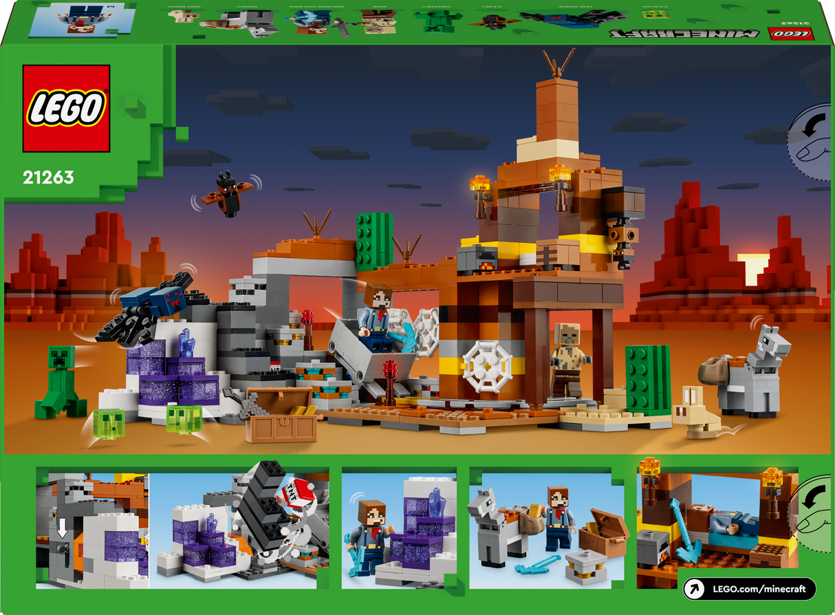 LEGO Minecraft The Badlands Mineshaft 21263L