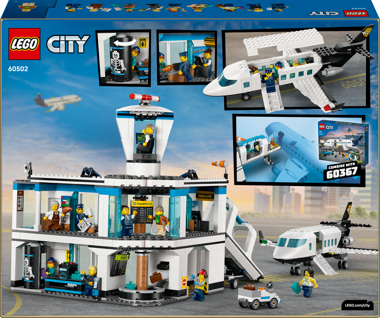 LEGO City Airport with Airplane 60502L