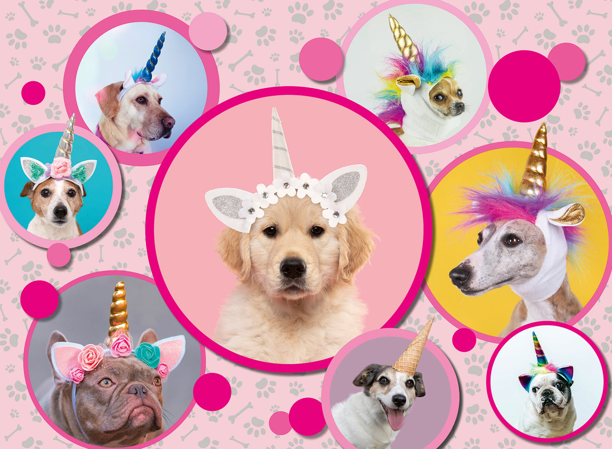 Ravensburger Puzzle 300pc Unicorn Dogs 132973V