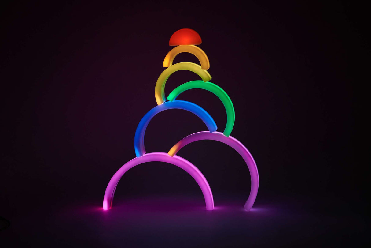 TTS Rainbow Glow Arches 7pk EL45134B