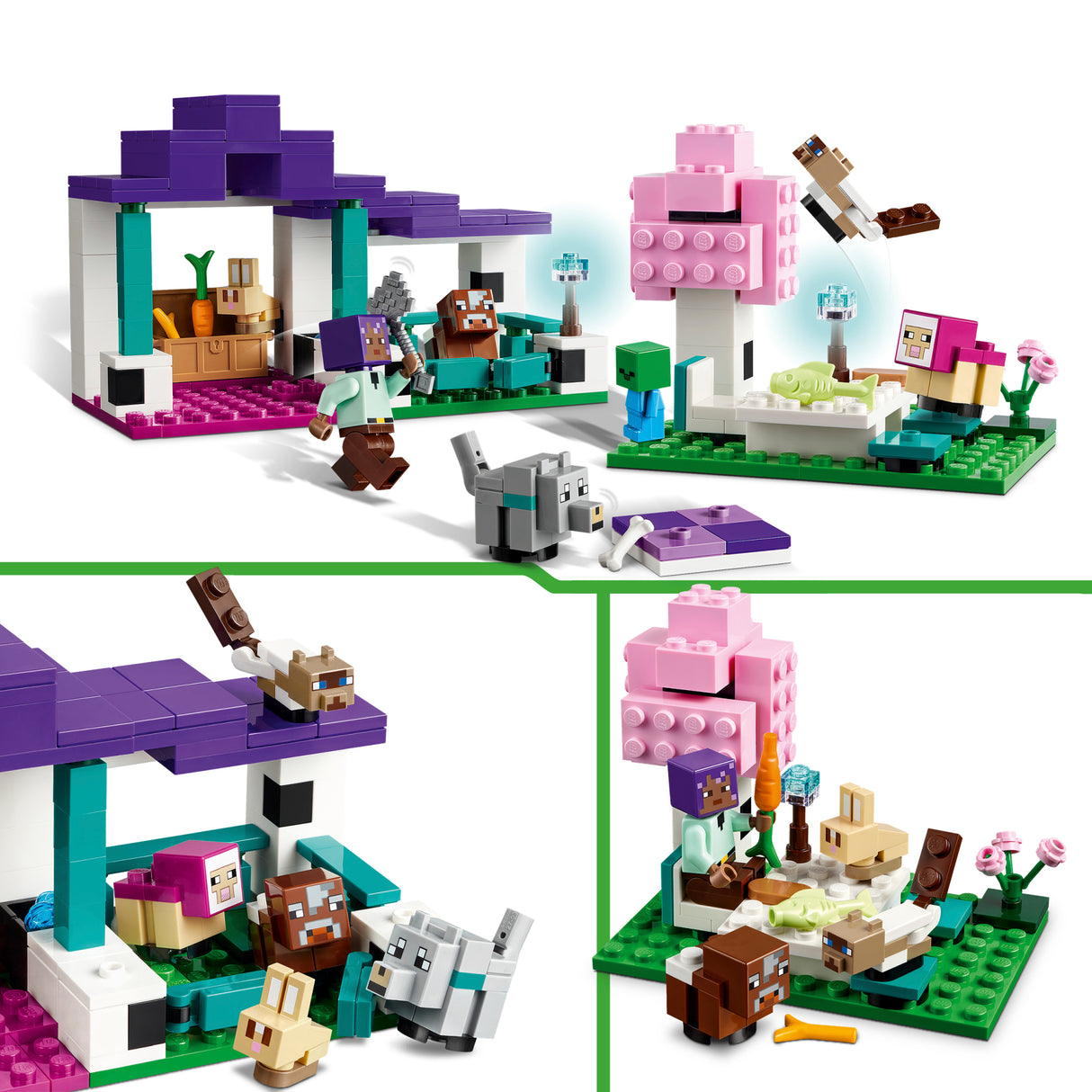 LEGO Minecraft The Animal Sanctuary 21253L