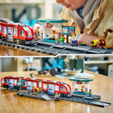 LEGO City Downtown Streetcar and Station 60423L