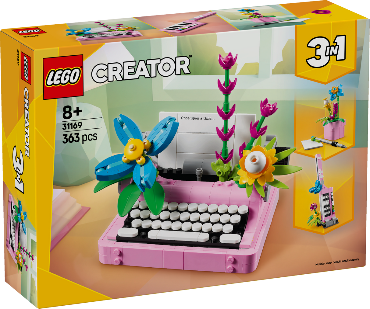 LEGO Creator Typewriter with Flowers 31169L