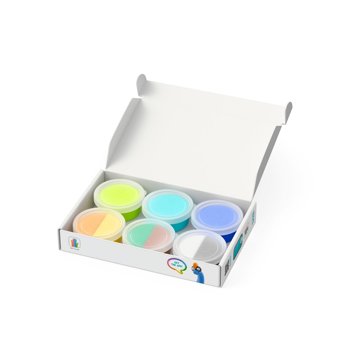 HEY CLAY Modeling Clay Dinosaurs Selection 2 60032E