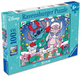 Ravensburger Puzzle 100 Pieces: Stitch Christmas 12004030V