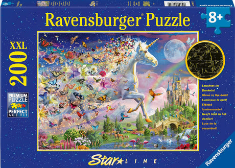 Ravensburger puzzle 200 pc Fairyland 12000872V