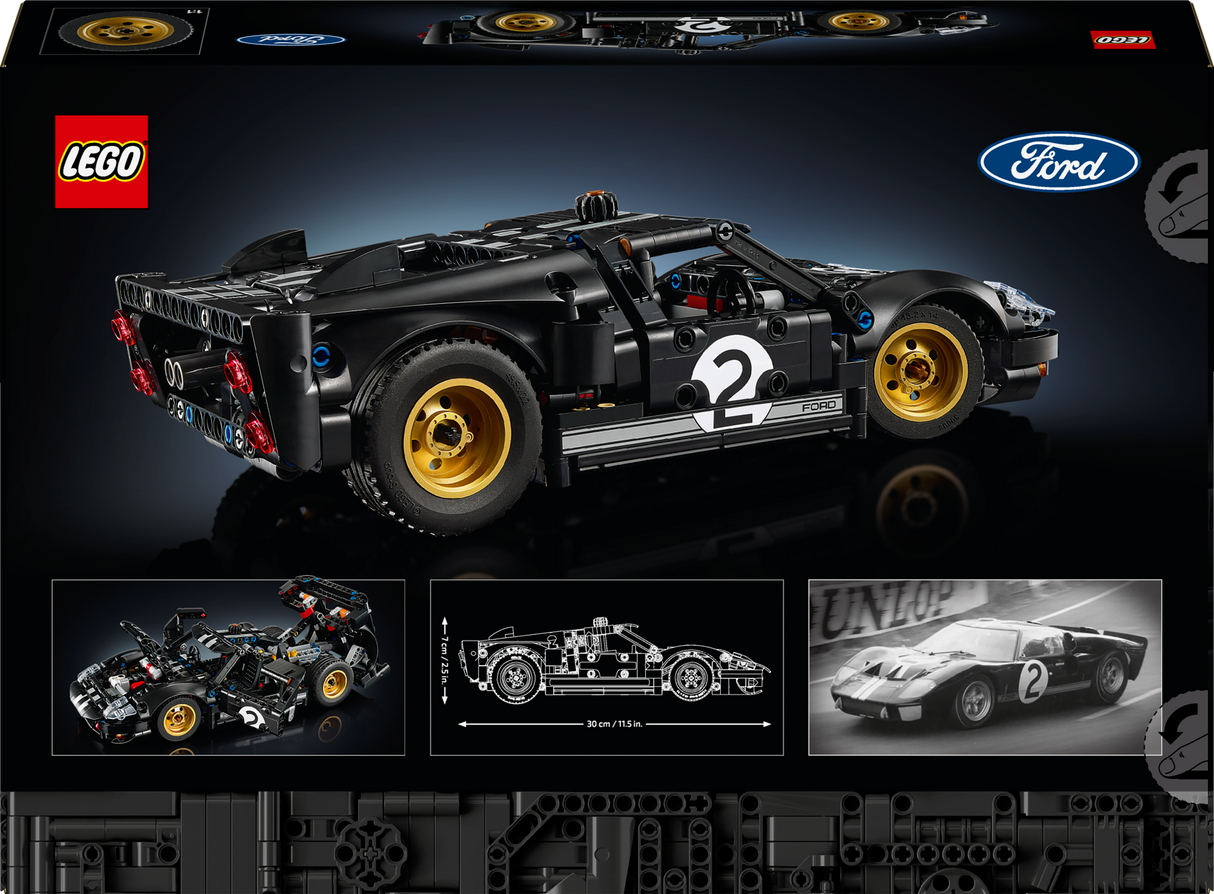 LEGO Technic 1966 Ford GT40 MKII Race Car 42223L