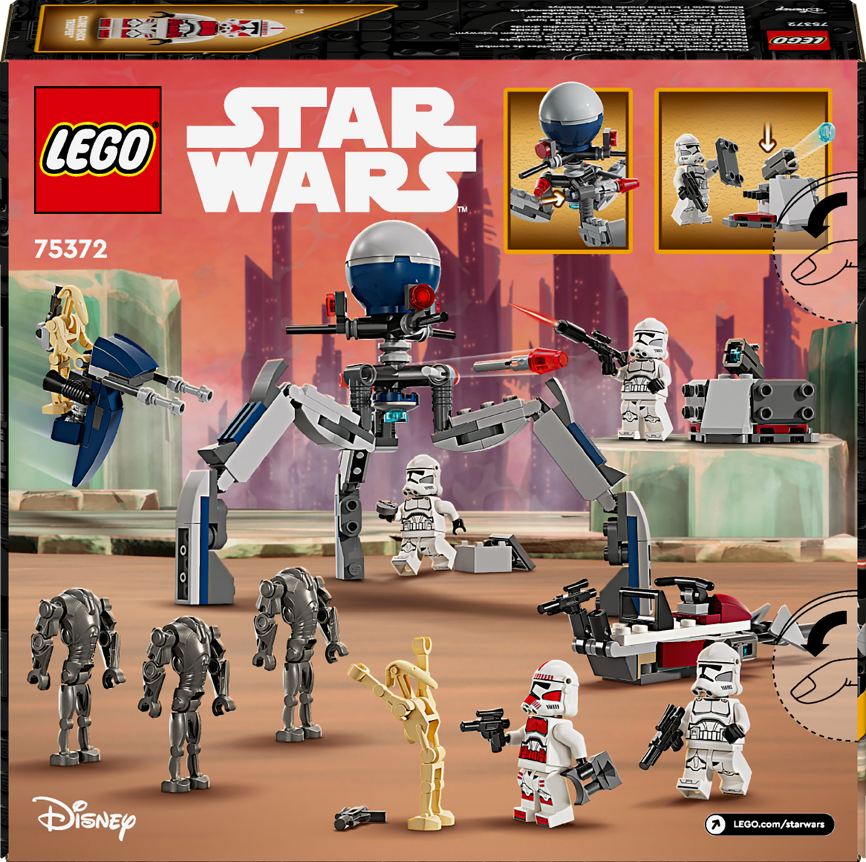 LEGO Star Wars Clone Trooper & Battle Droid Battle Pack 75372L