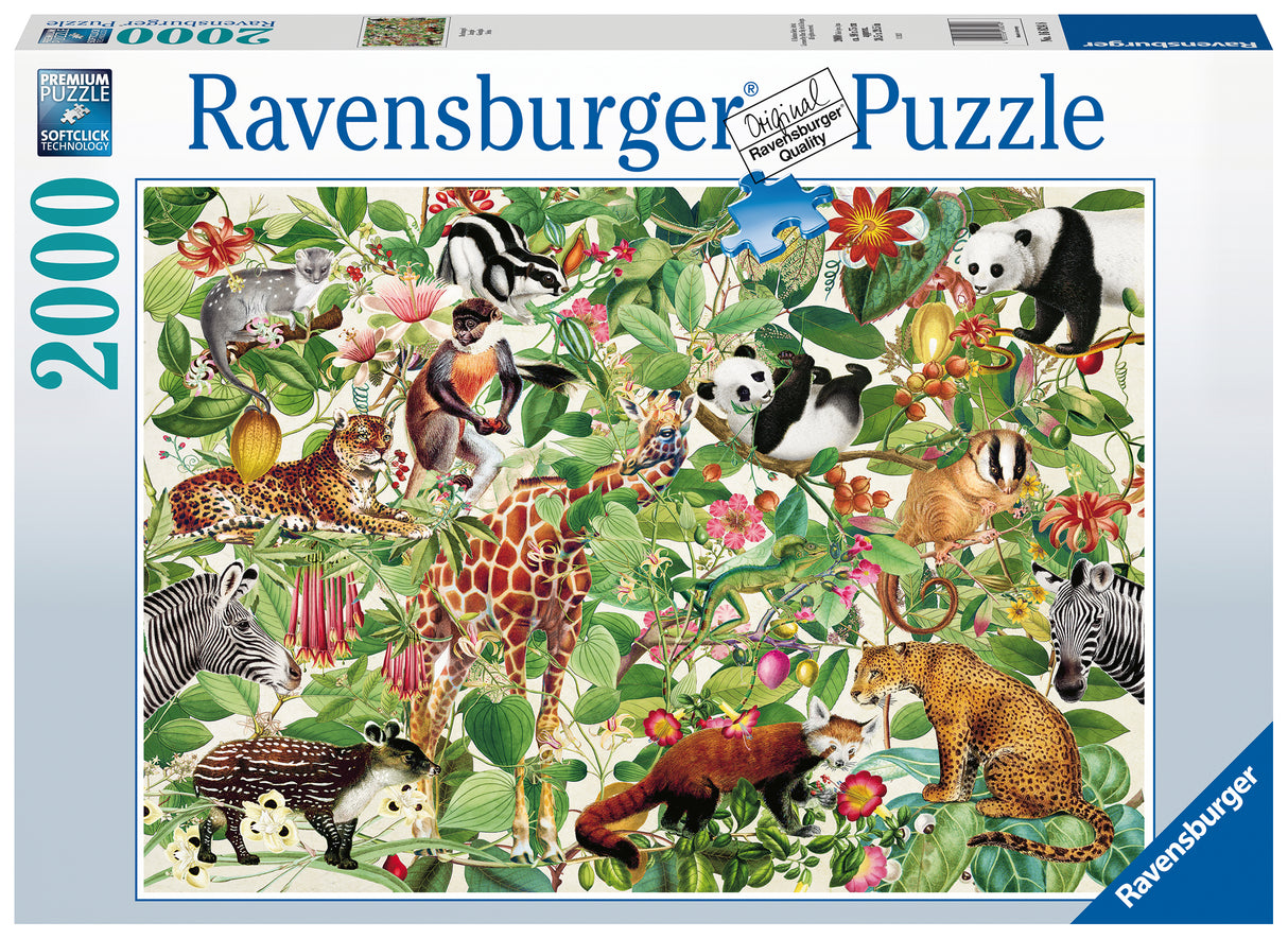 
Ravensburger Puzzle 2000 pc Jungle 168248V