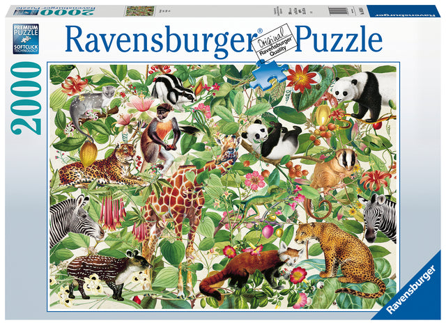 
Ravensburger Puzzle 2000 pc Jungle 168248V
