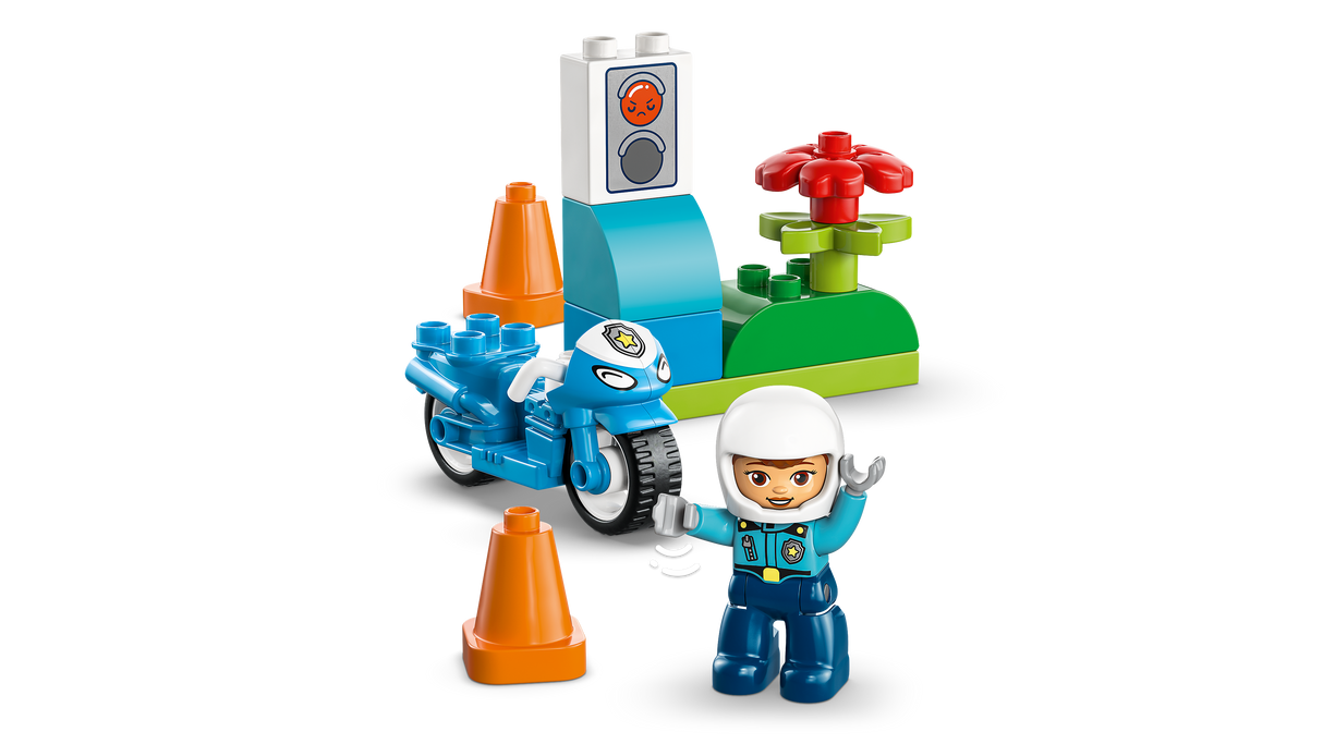  LEGO DUPLO Blue Police Motorcycle 10471L