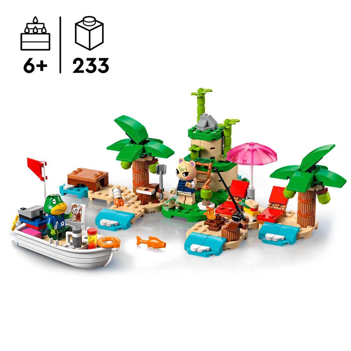 LEGO Animal Crossing Kapp'n's Island Boat Tour 77048L