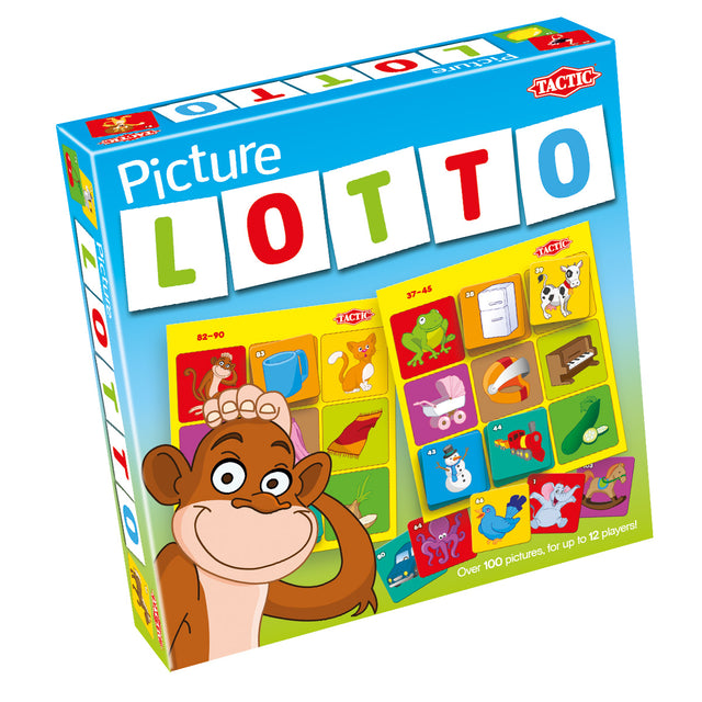 Tactic Board Game Picture Lotto  41193T