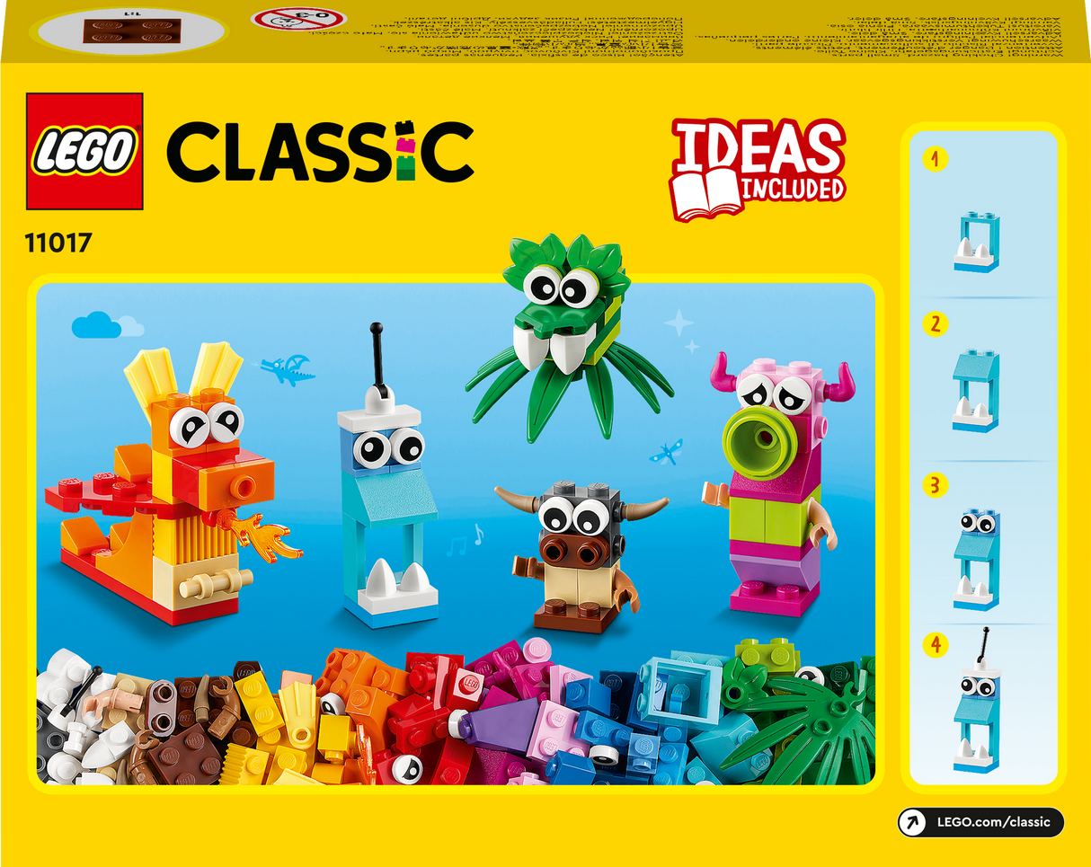 LEGO Classic Creative monsters 11017L