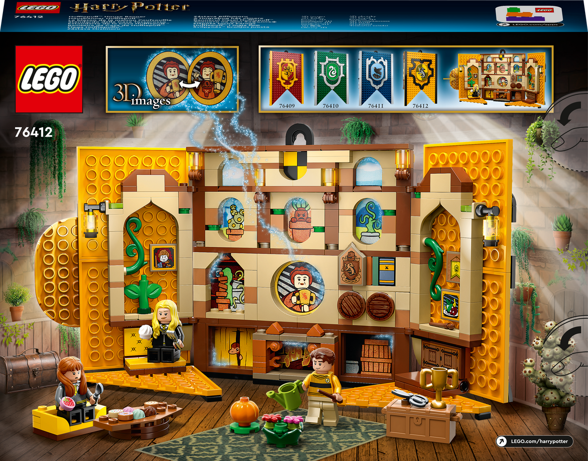LEGO Harry Potter Hufflepuff House Banner 76412L