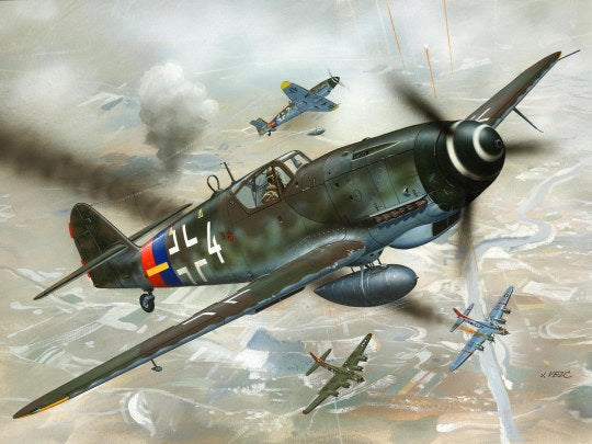 Revell Plastic Model Messerschmitt Bf 109 G-10  1:72 04160R