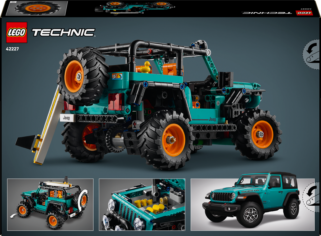 LEGO Technic Jeep Wrangler Rubicon SUV 42227L