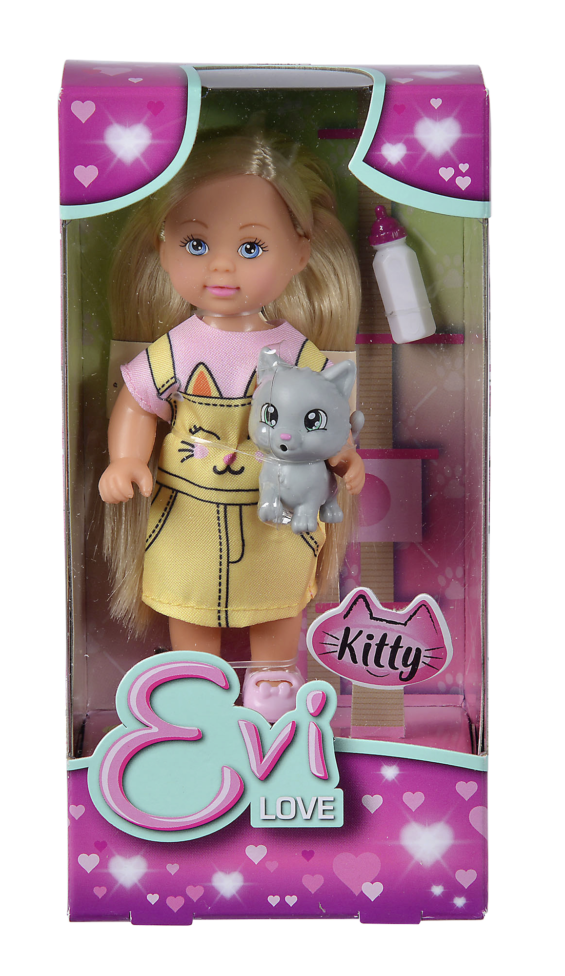 Simba Doll Evi Love With Cat - 2 Different 105733591B