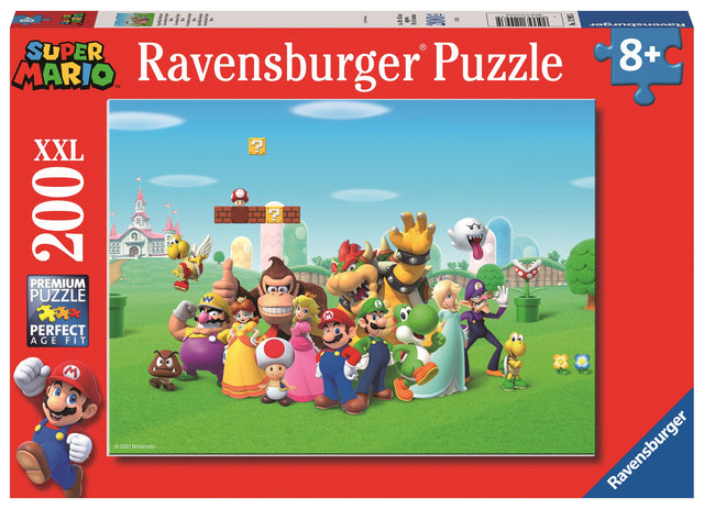 Ravensburger Puzzle 200 Pc Super Mario 129935V