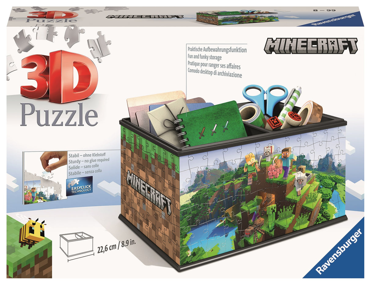 
Ravensburger 3D Puzzle Storage Box Minecraft 112869V