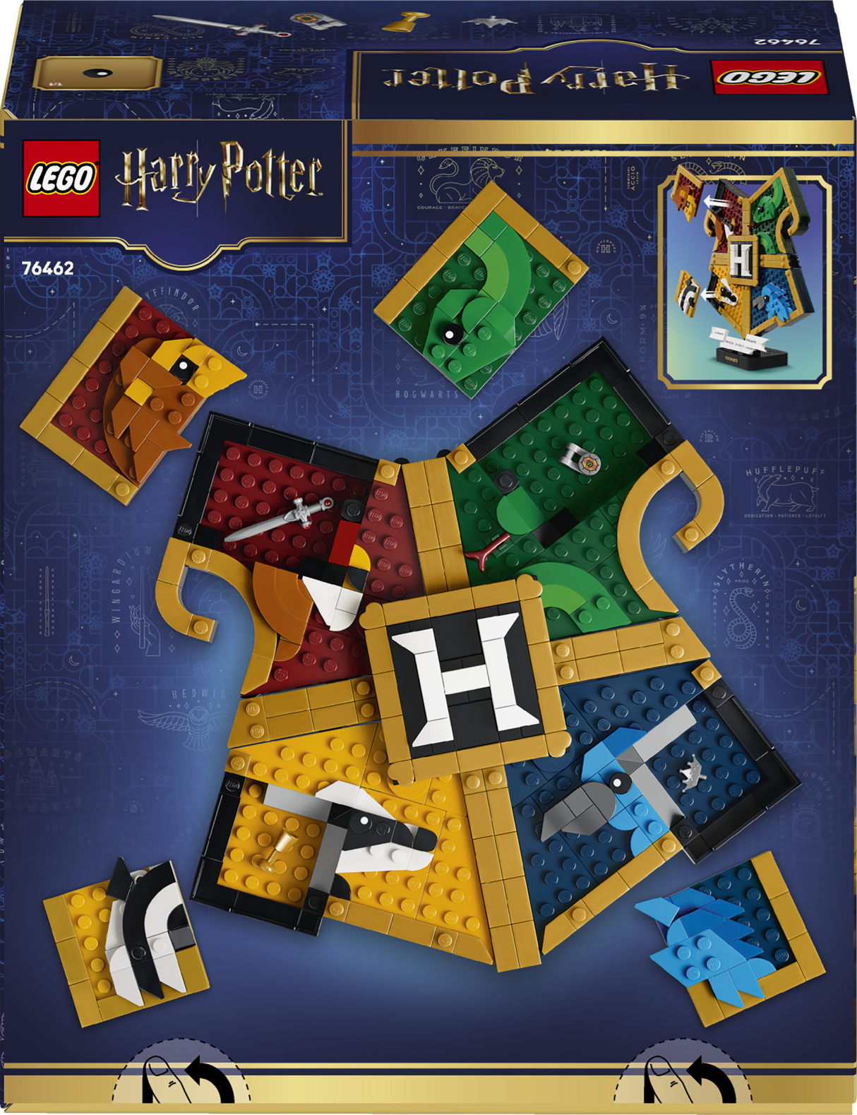 LEGO Harry Potter Hogwarts House Crest 76462L