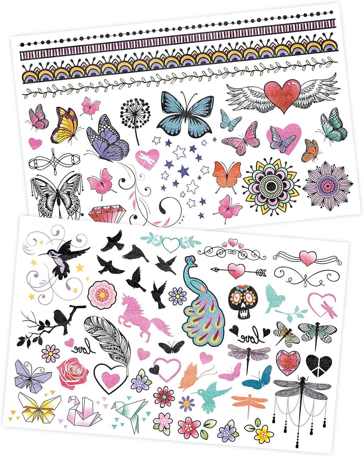 Buki Washable Tattoo 75 pc - Glitter TA004I
