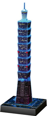Ravensburger 3D Puzzle Taipei Tower , Night Edition   111497V