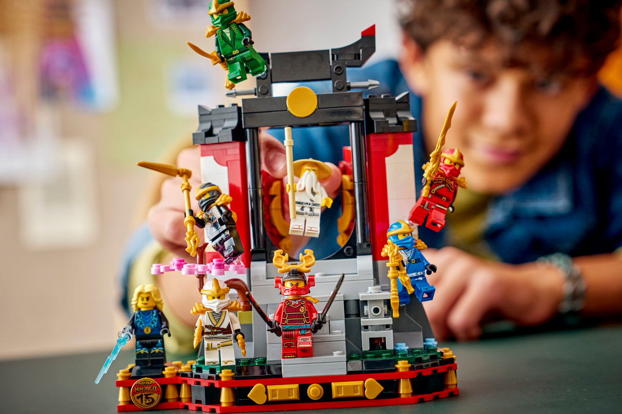 LEGO Ninjago Ninja Character Display 15th Anniversary 71866L