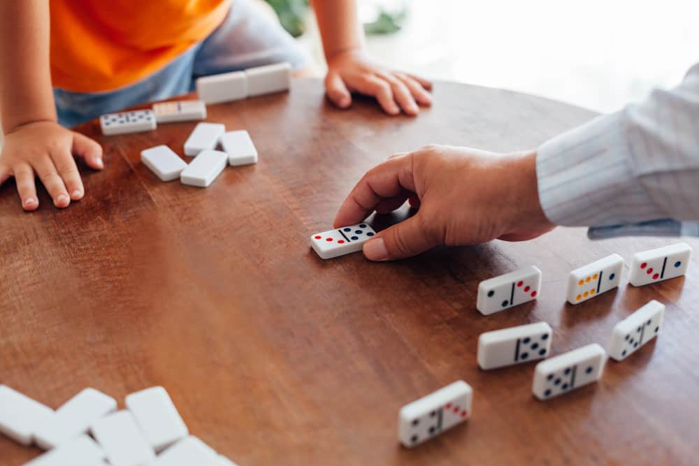Tactic Board Game Double 6 Domino  53913T