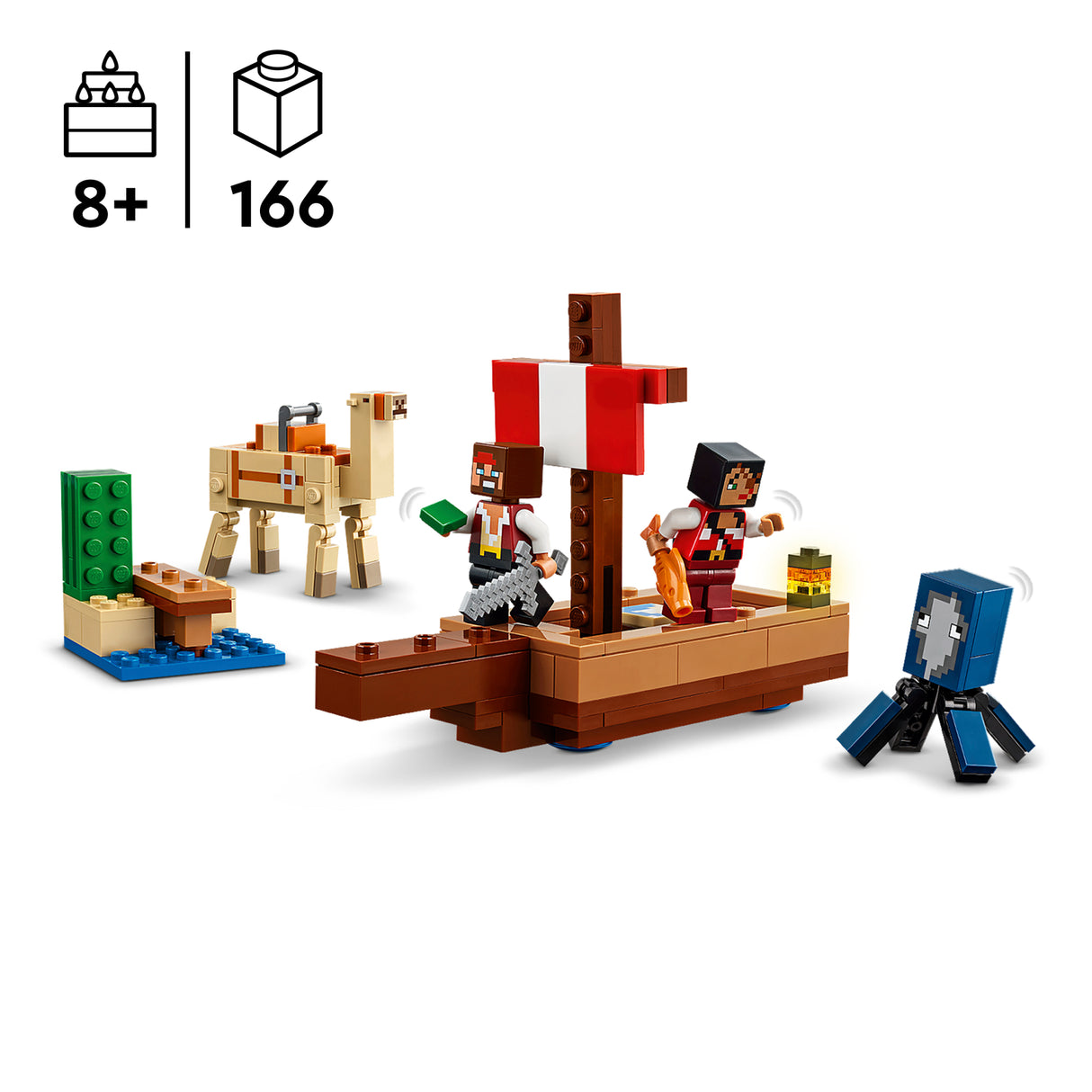 LEGO Minecraft The Pirate Ship Voyage 21259L