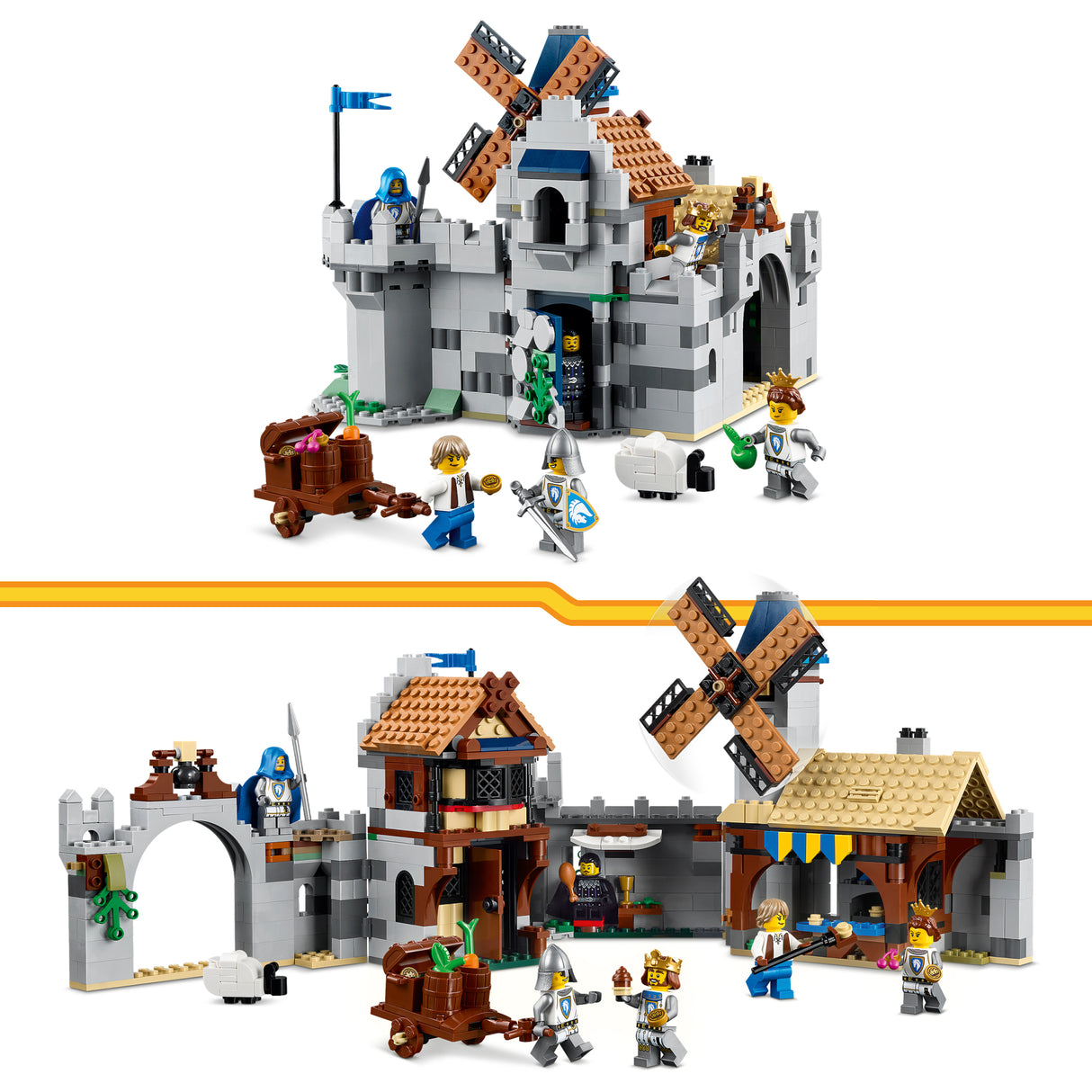 LEGO Creator Medieval Horse Knight Castle 31168L