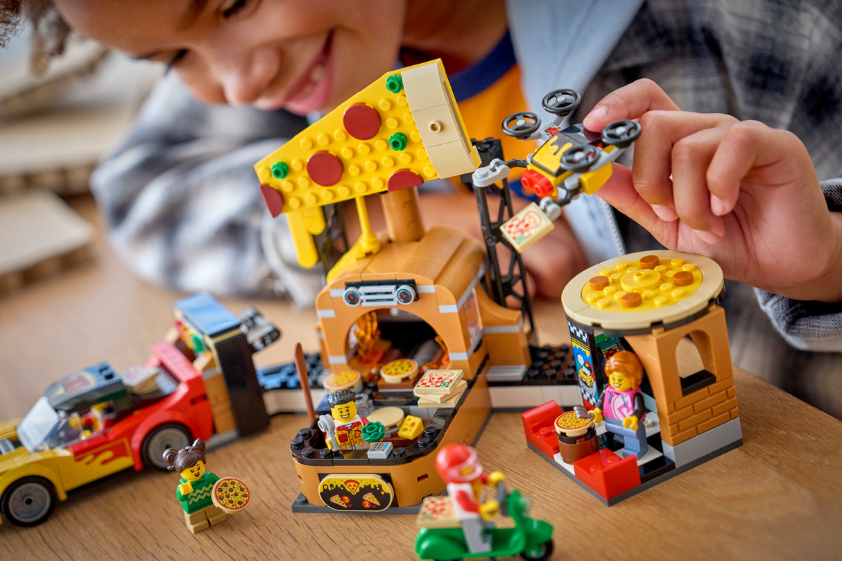 LEGO City Pizza Delivery Experience with Vehicles 60496L