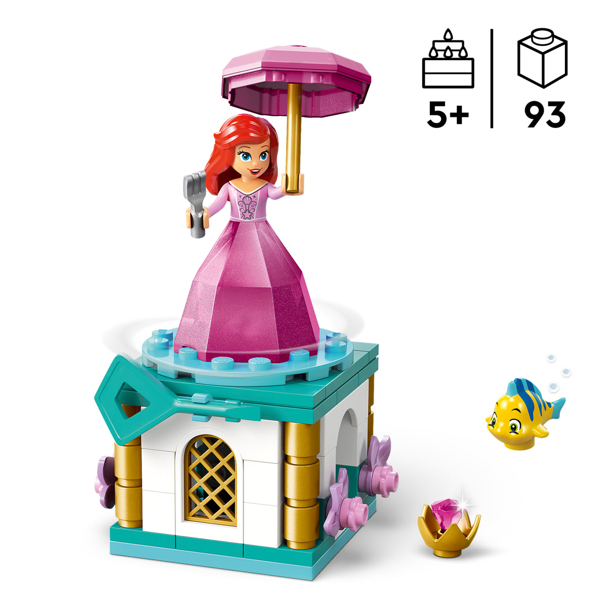 LEGO Disney Princess Twirling Ariel 43259L
