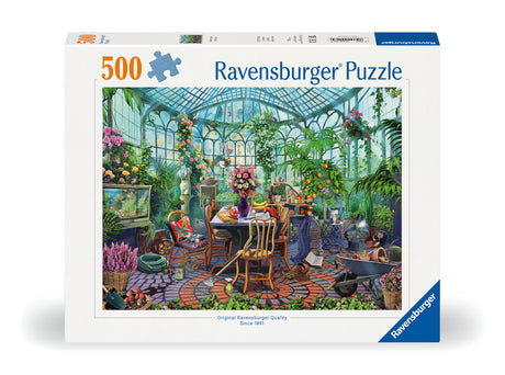 Ravensburger Puzzle 500 Pieces: Greenhouse Mornings 12000207V