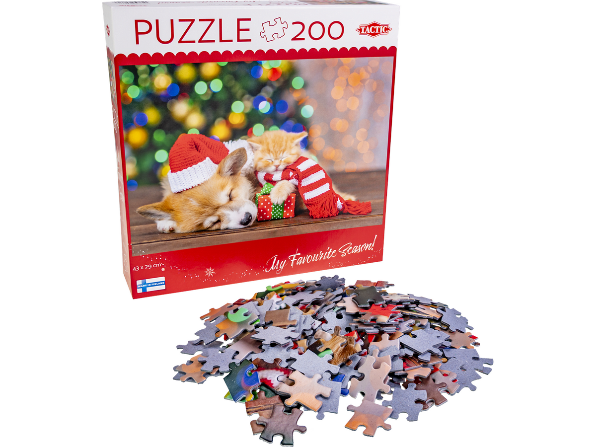 Tactic Puzzle 200 Pcs: Fluffy Presents 60861T