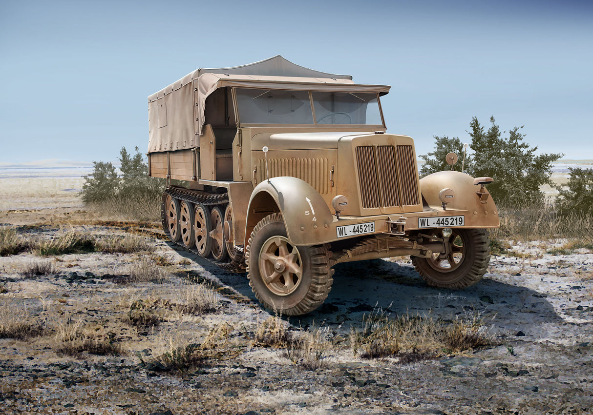 Revell Plastic Model Sd.Kfz. 7 1:72 03263R