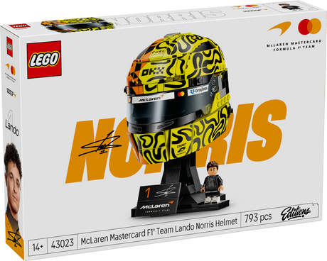 LEGO Editions McLaren Mastercard F1 Team Lando Norris Helmet 43023L