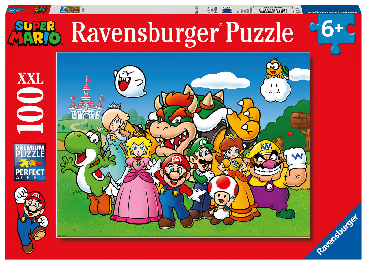 Ravensburger Puzzle 100 pc Super Mario 129928V